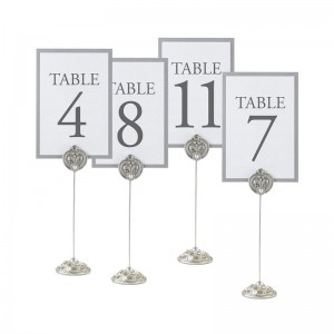 Lillian Rose 4 Piece Jeweled Table Markers Set LLRS1083